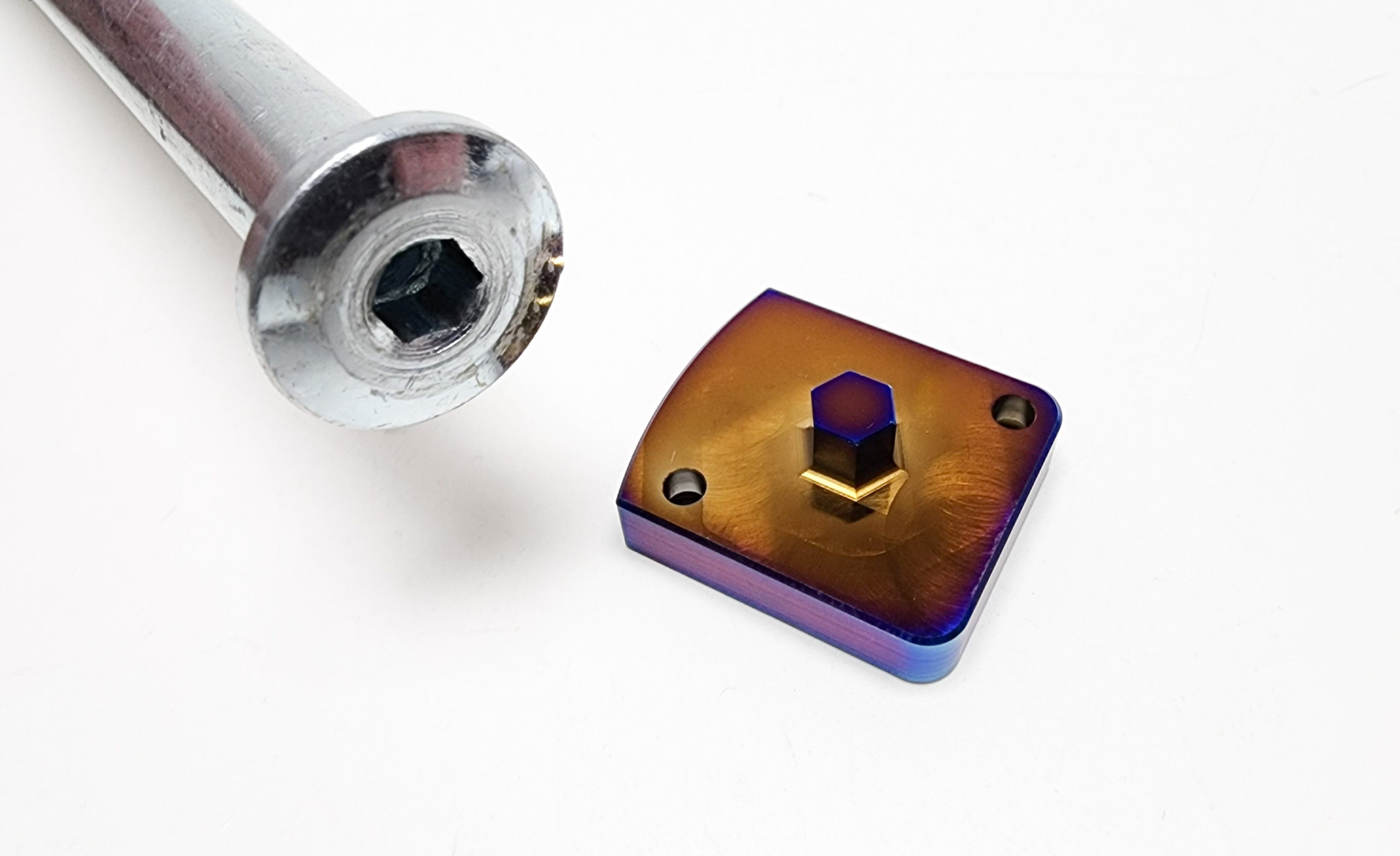 Warp 9 Lockdown Axle Blocks for Talaria