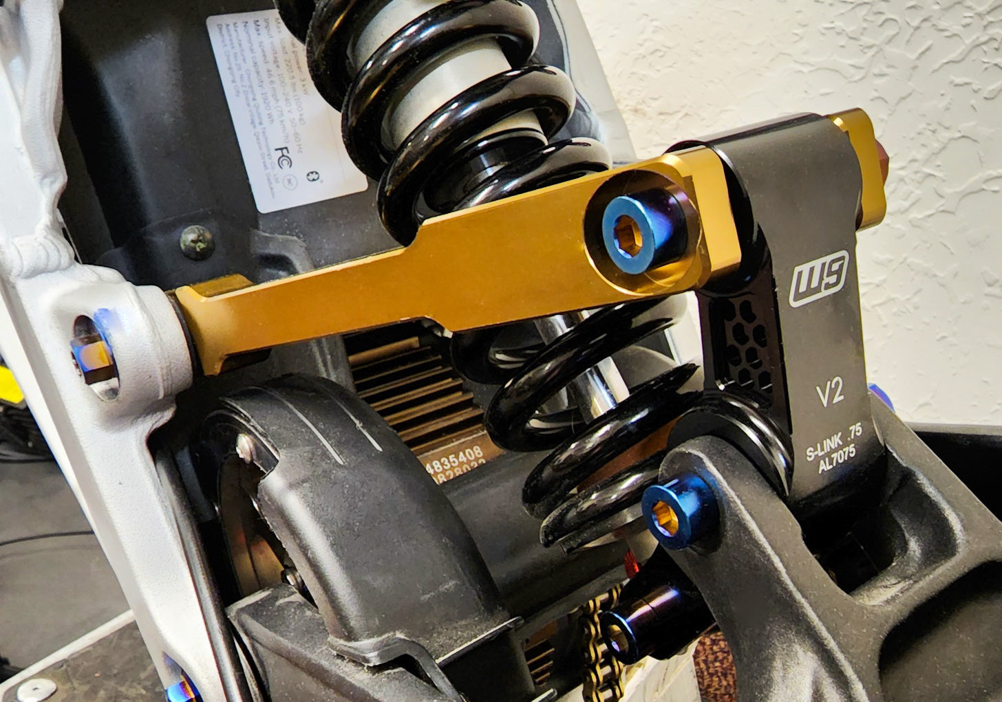 Surron Light Bee Titanium Linkage Bolt Kit