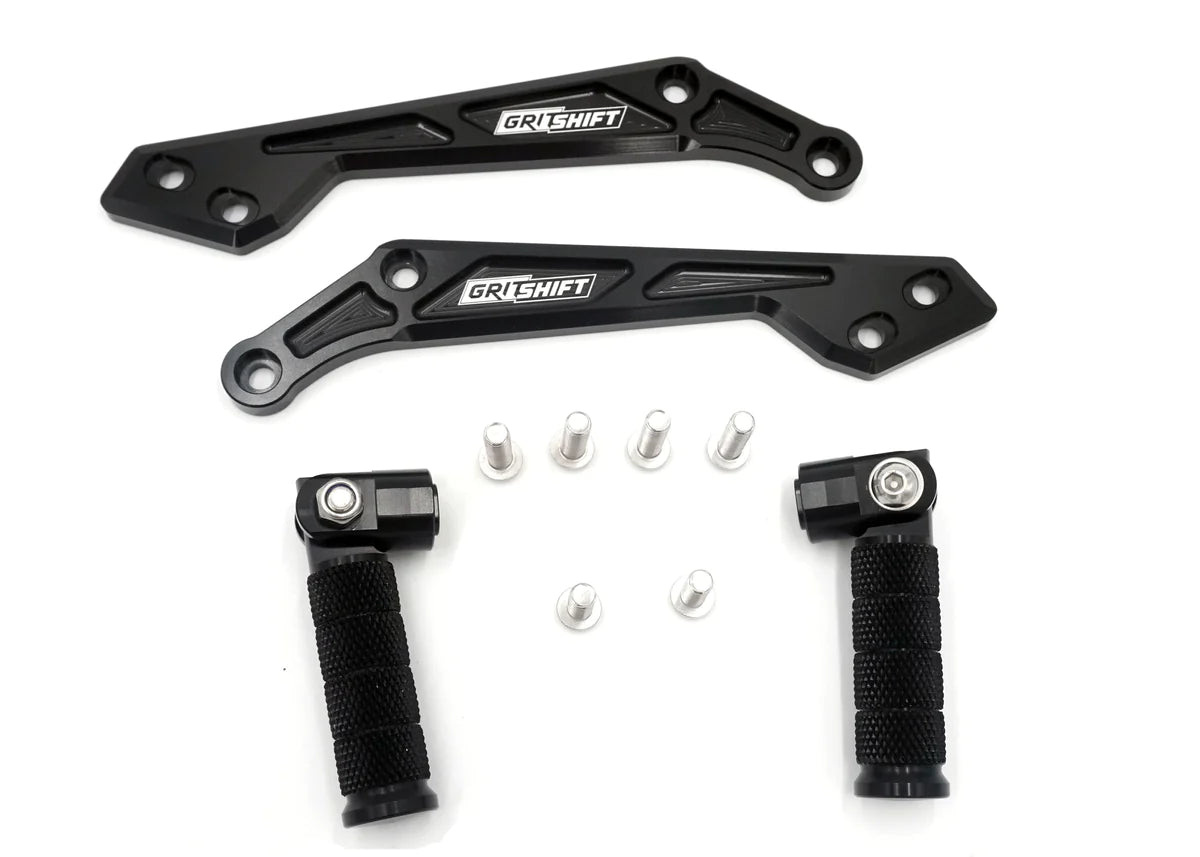 GritShift Aluminum Passenger Footpeg Kit for Surron LBX