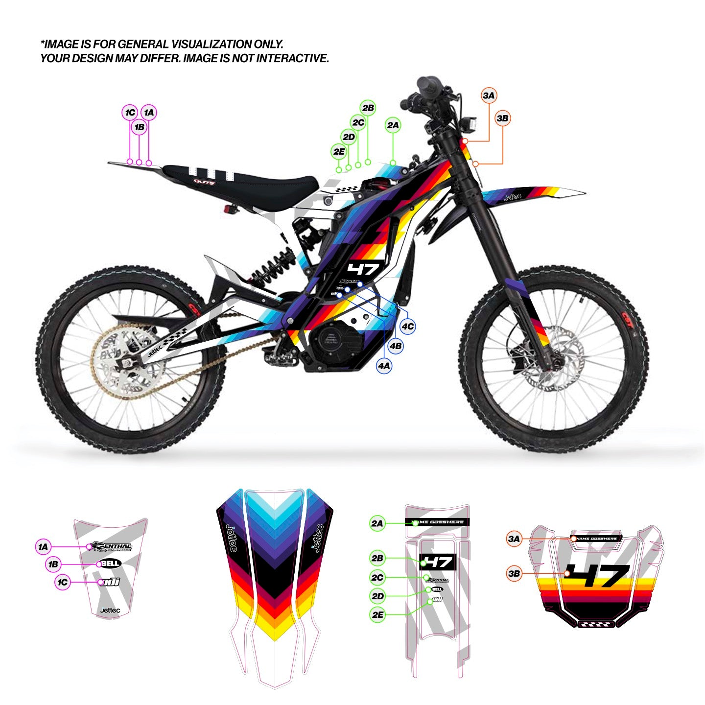 Jettec Graphics for E Ride Pro SS