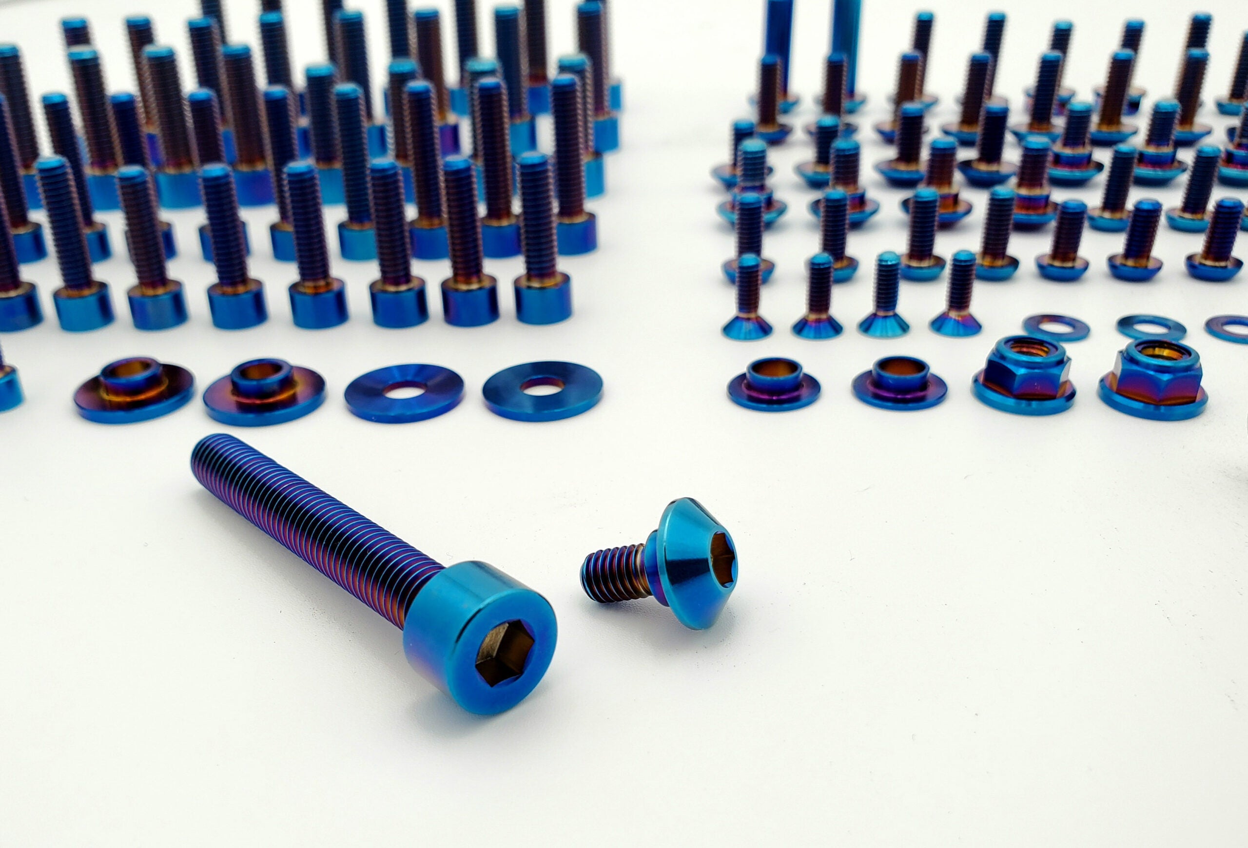 Warp 9 Surron Ultra Bee Titanium Chassis Bolt Kit