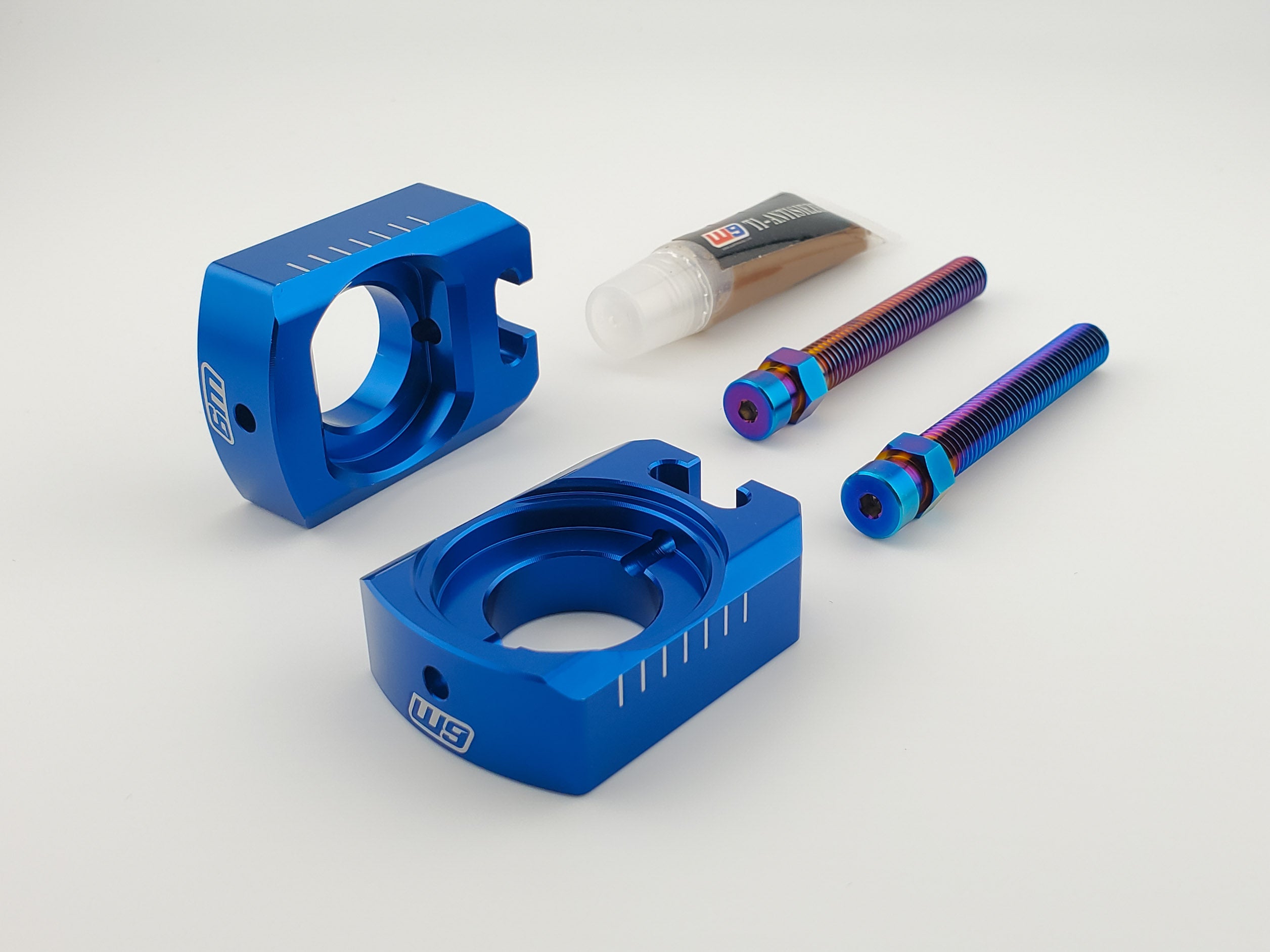 Warp 9 Axle Blocks for Surron Ultra Bee