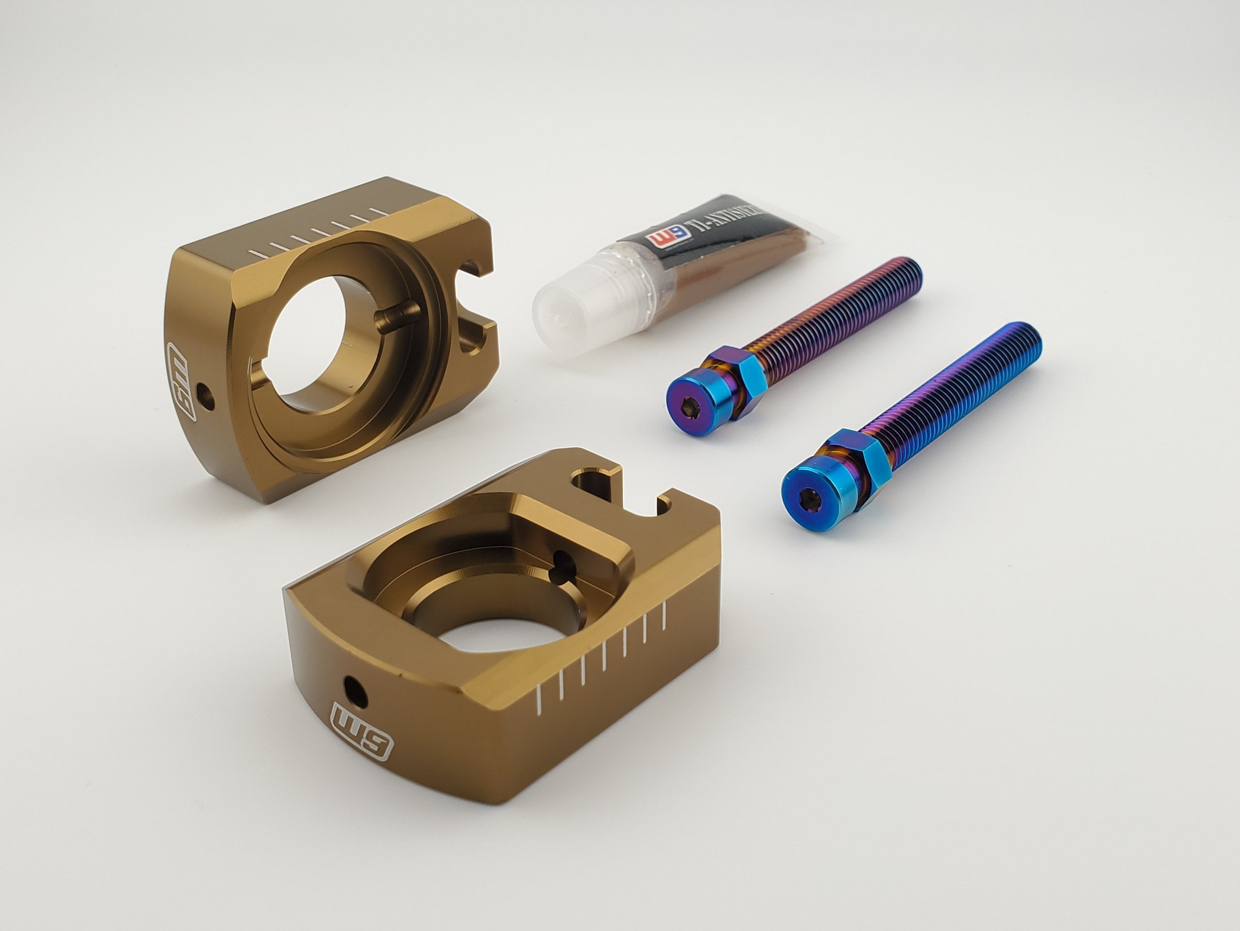 Warp 9 Axle Blocks for Surron Ultra Bee