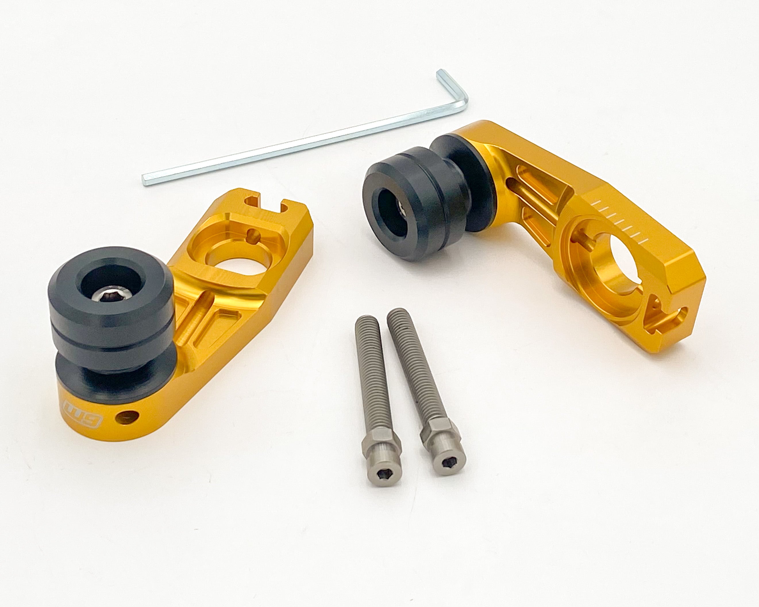 Warp 9 Surron Ultra Bee Supermoto Axle Sliders
