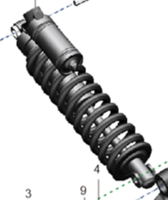 OEM Rear Shock for Talaria Sting MX5