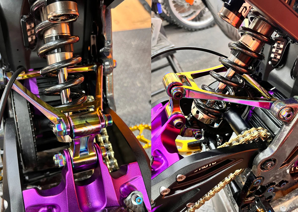 Heavy Hitter Titanium Triangle Upgrade for Surron LBX