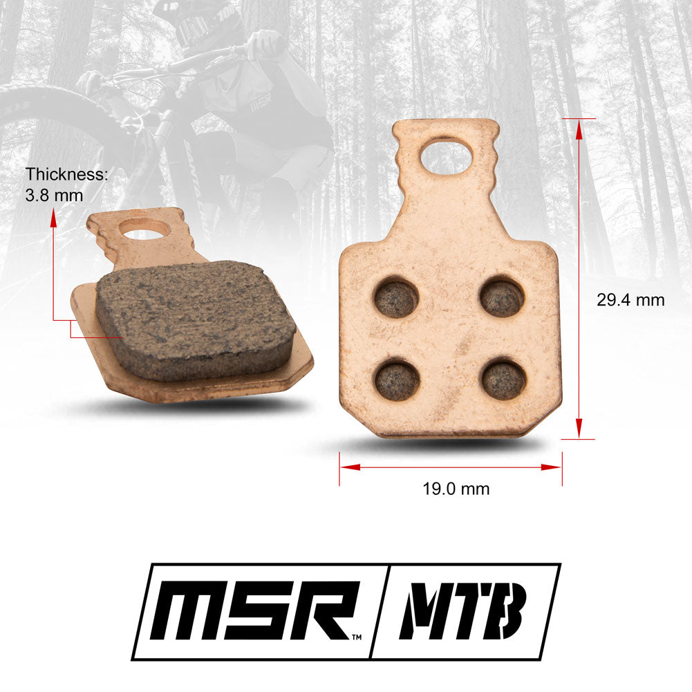 MSR Brake Pads for Bonnell 775 MX