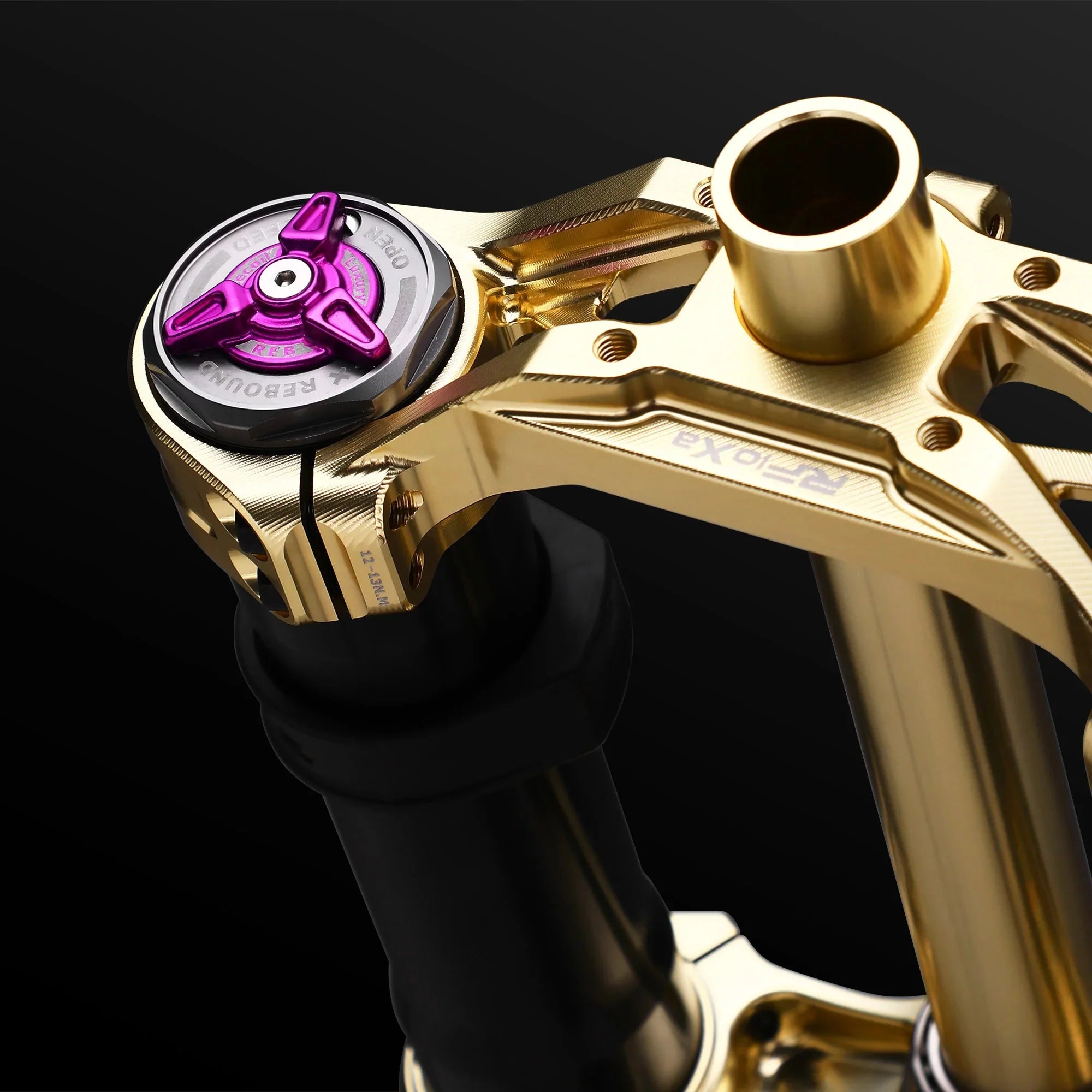 RFloXa Hawk31 MAX Gold (Wide with Drop Crown) Front Fork Suspension