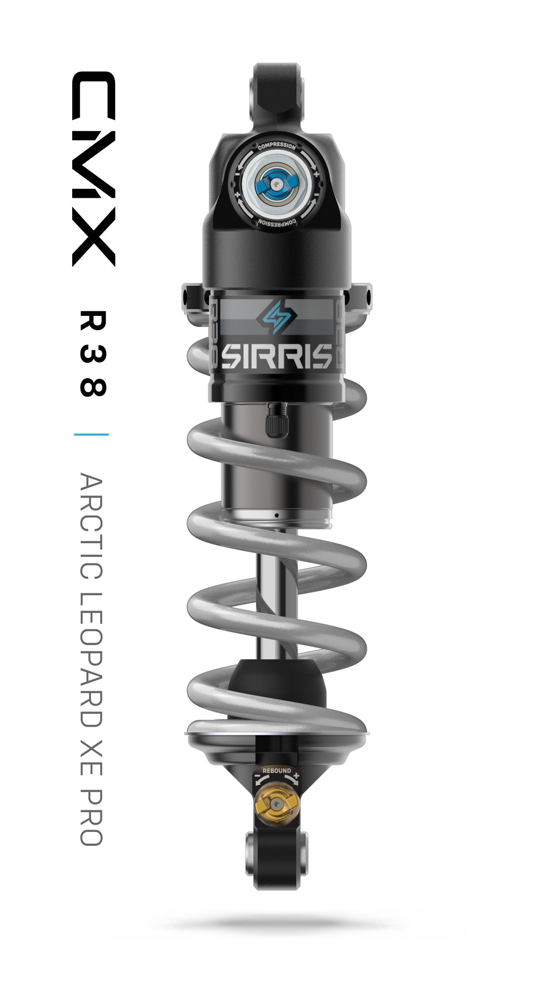 Sirris R38 2SC Rear Shock for Arctic Leopard XE Pro R / XE Pro S / Enduro