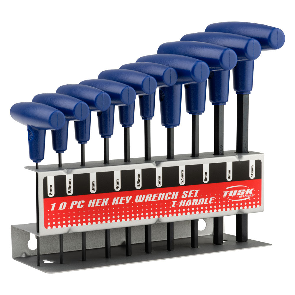 Tusk 10 Piece Hex Key Wrench Set