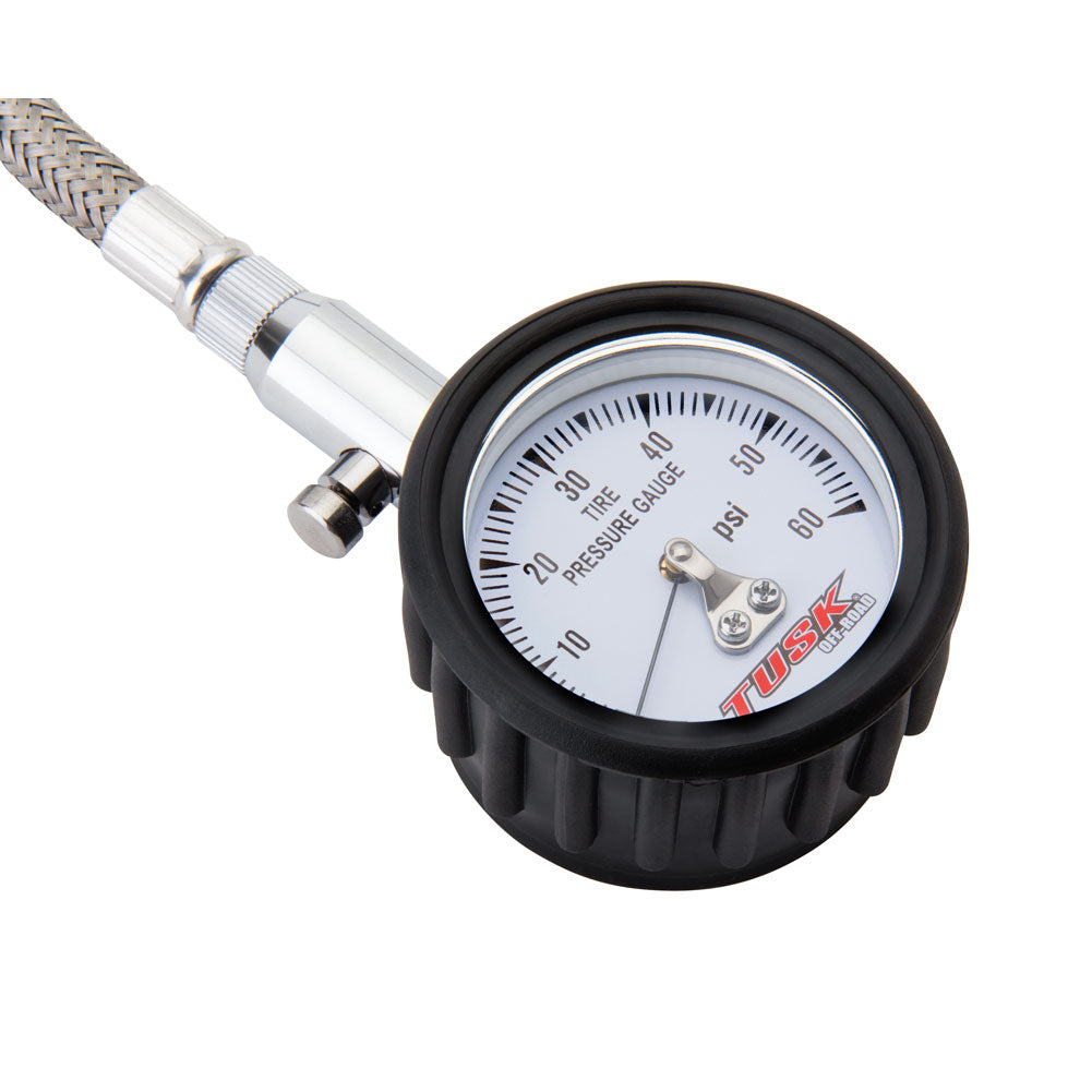 Tusk Pro Caliber Tire Pressure Gauge (3-60 PSI)