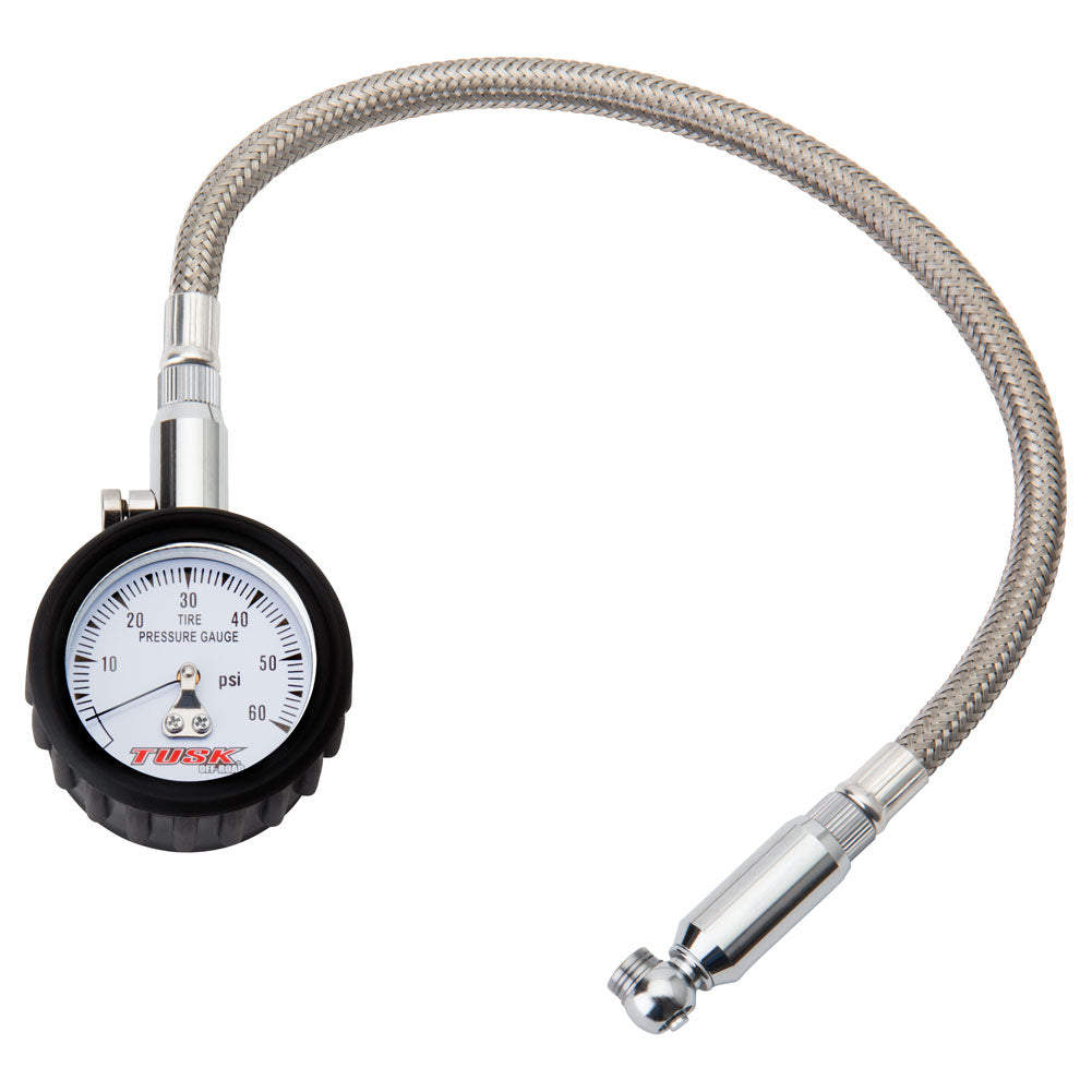 Tusk Pro Caliber Tire Pressure Gauge (3-60 PSI)