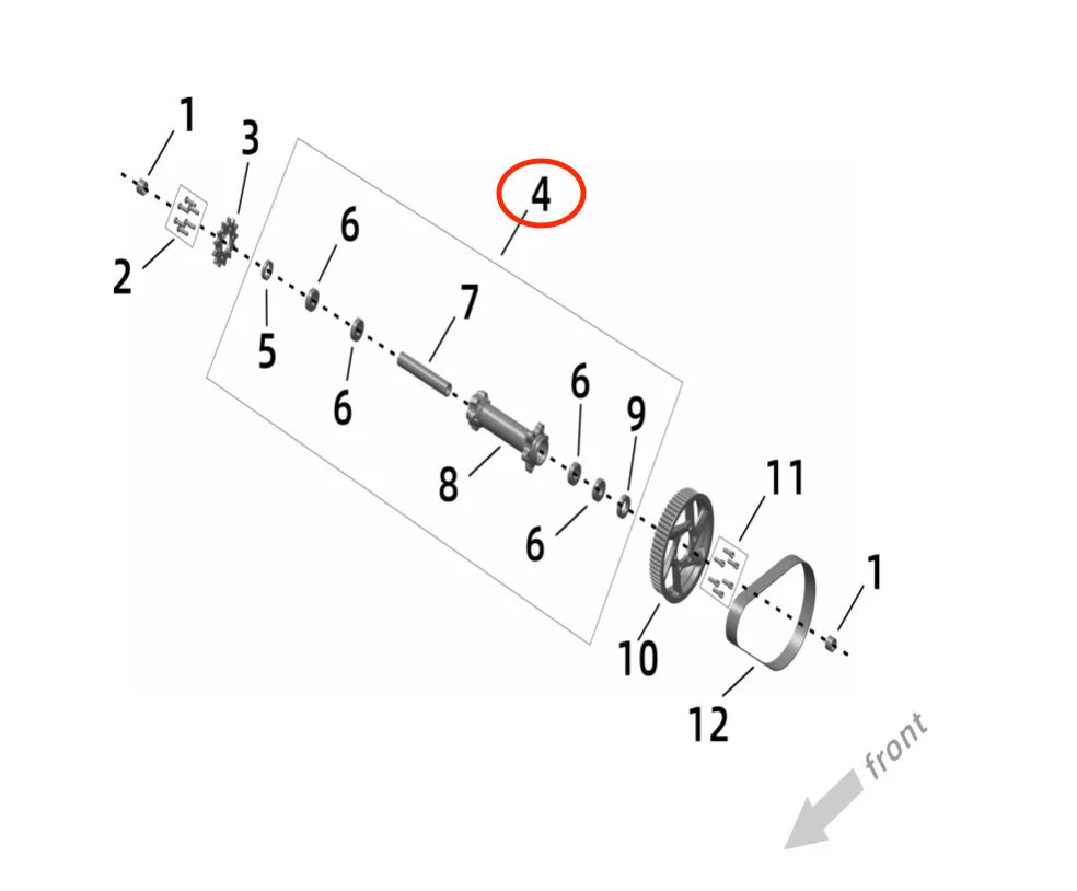 Surron Ultra Bee OEM Jackshaft