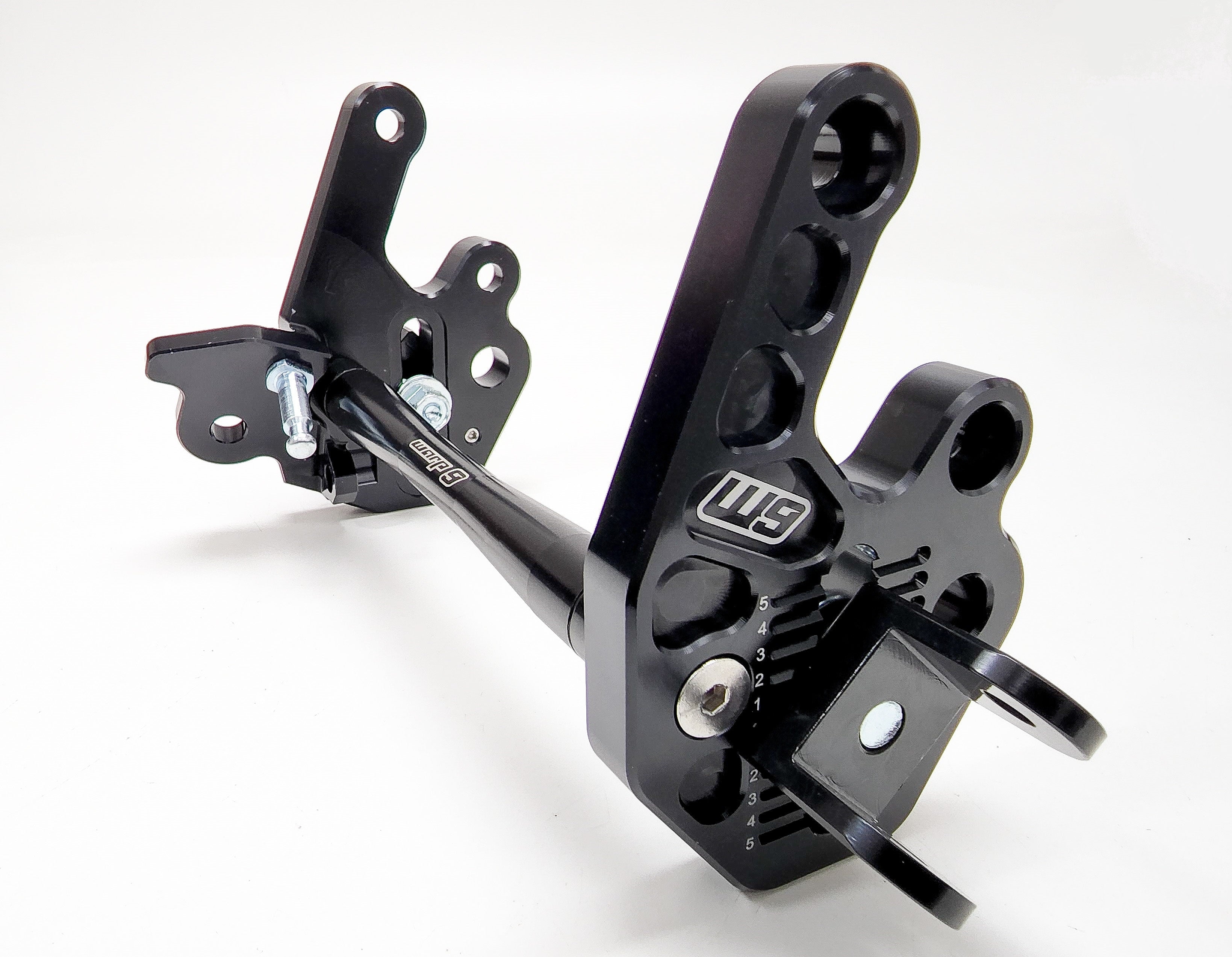 Warp 9 E Moto Adjustable Footpeg Mount