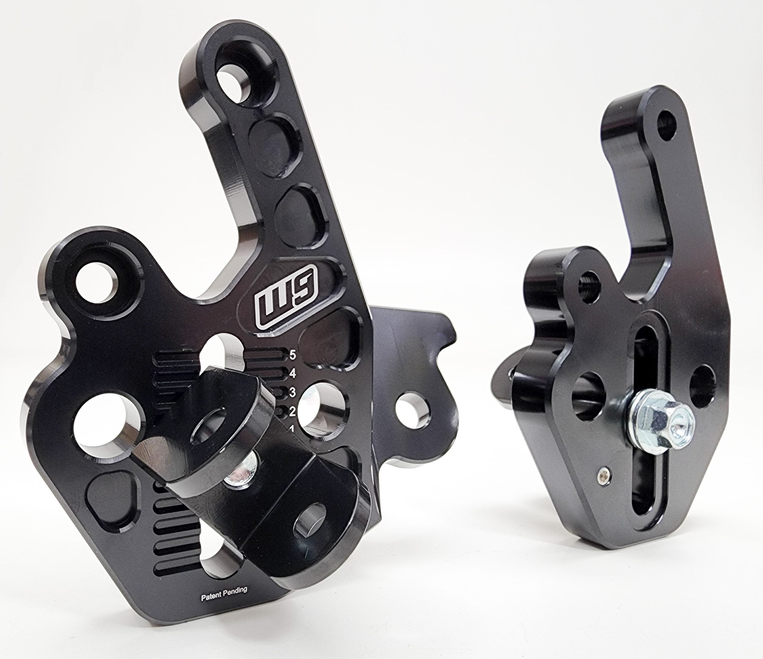 Warp 9 E Moto Adjustable Footpeg Mount