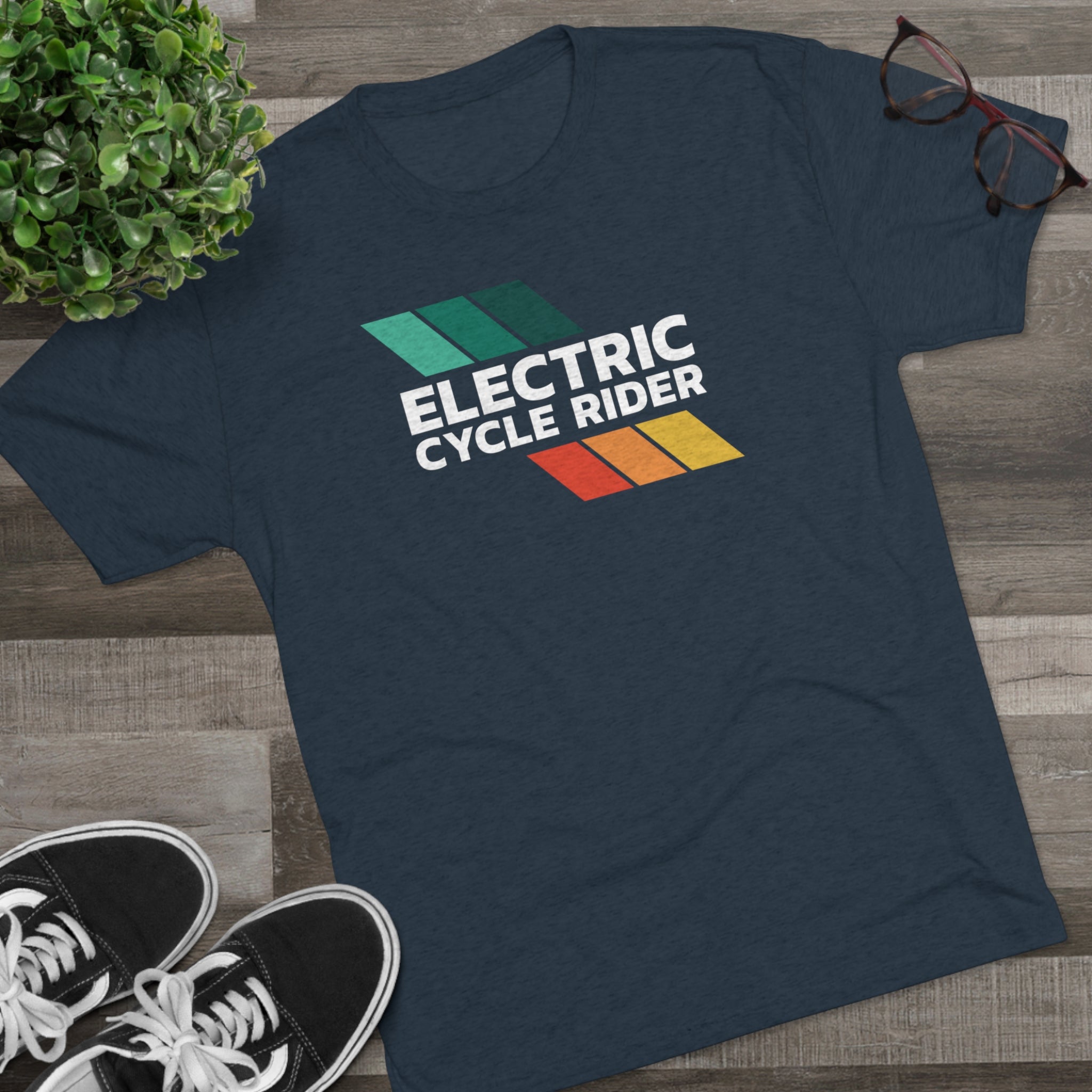 Electric Cycle Rider T-Shirt