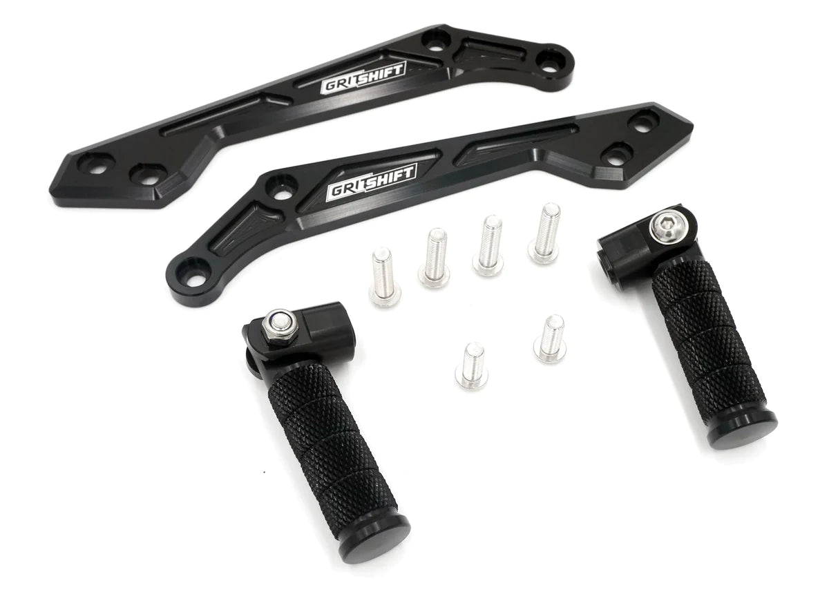 GritShift Aluminum Passenger Footpeg Kit for Surron LBX