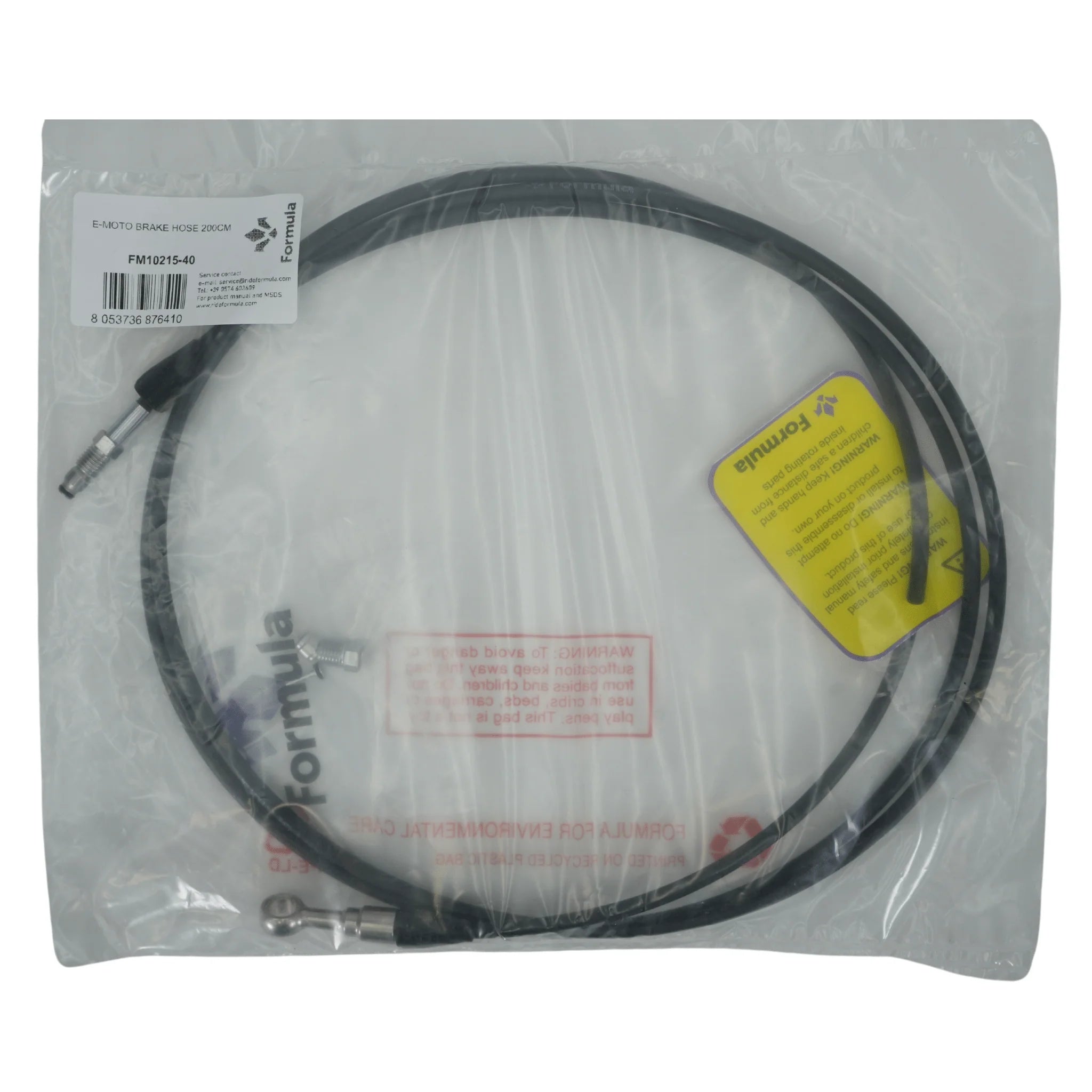 Formula Full Length eMoto Brake Hose 200CM