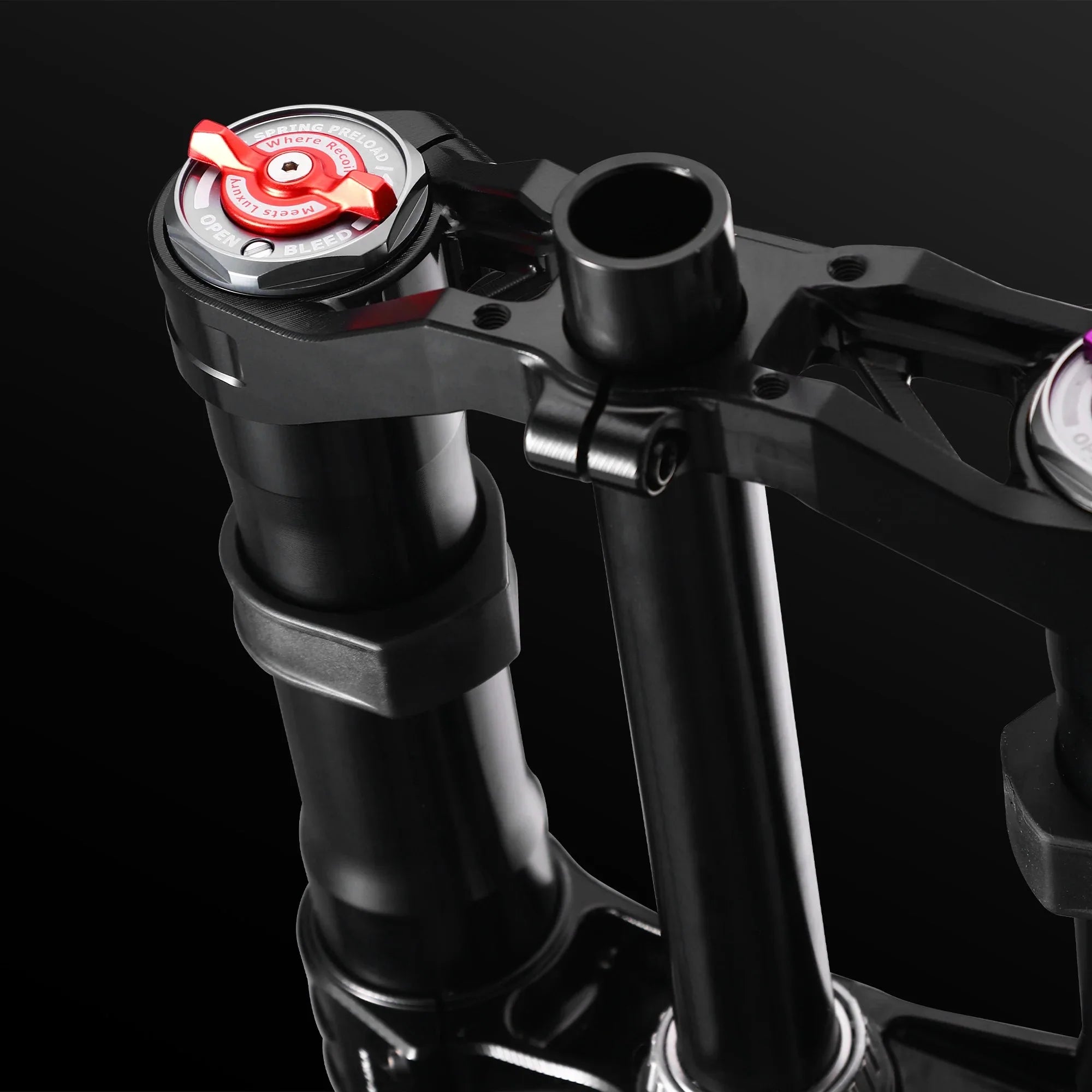 RFloXa Hawk31 MAX Black (Wide with Drop Crown) Front Fork Suspension