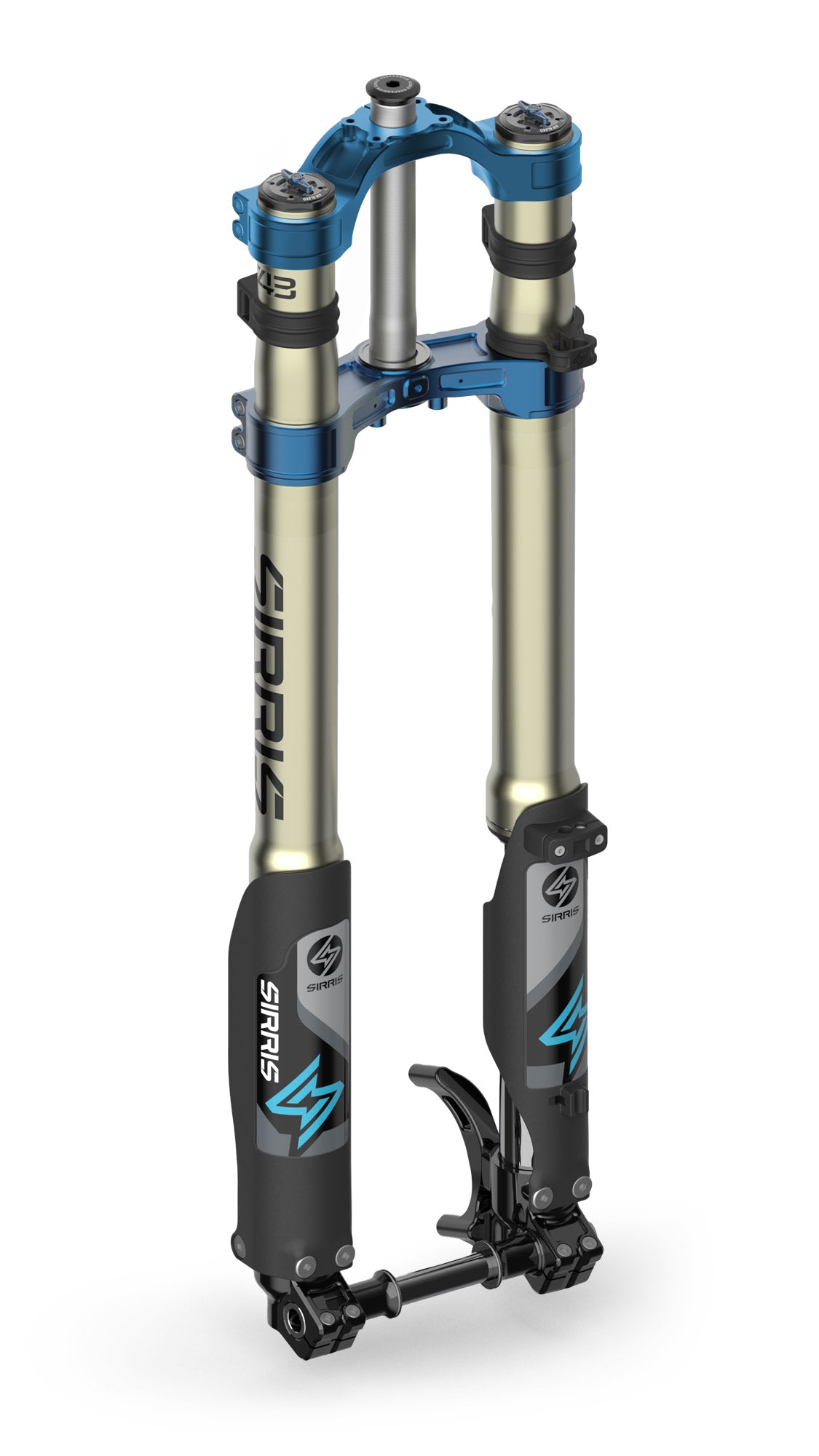 Sirris F43 CMX Fork for E Ride Pro SS 3.0 & 4.0 | Tool Free LSC | 220 mm Travel