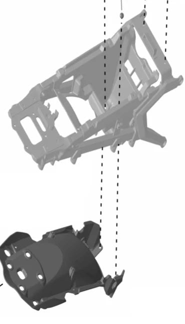 Surron Ultra Bee OEM Subframe Fender